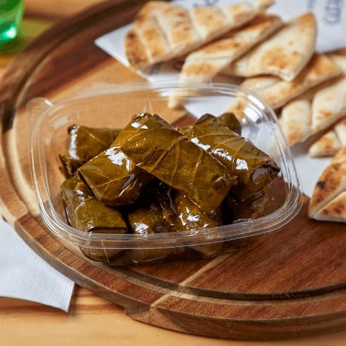 Stuffed Grape Leaves.