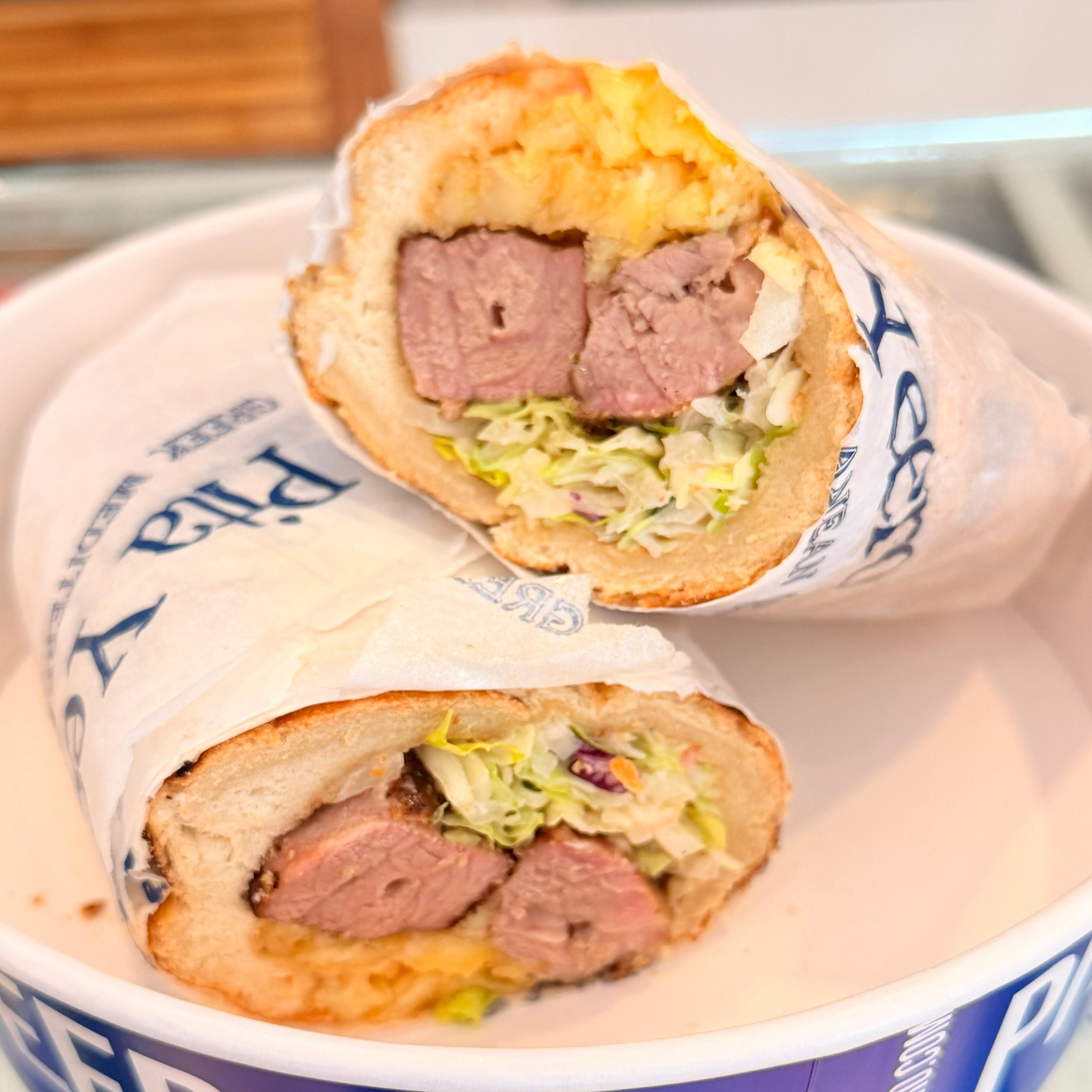 Pork Souvlaki Hero.
