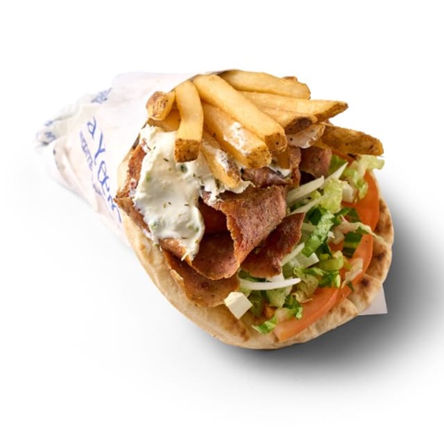 Beef & Lamb Yeero Pita.