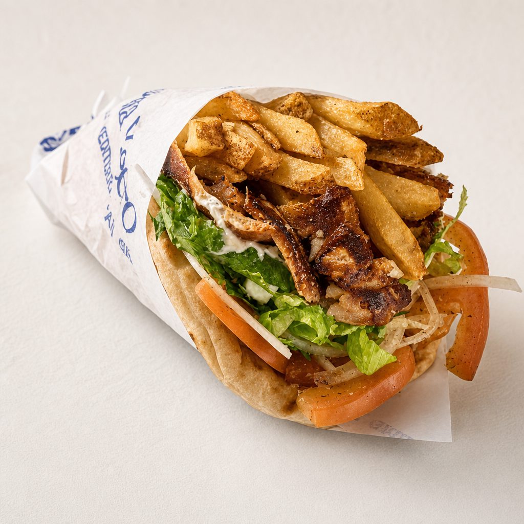 Chicken Yeero Pita.