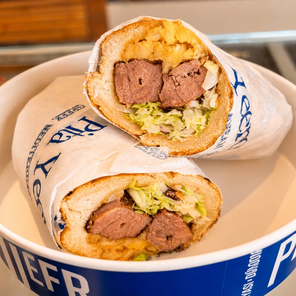 Chicken Souvlaki Hero.