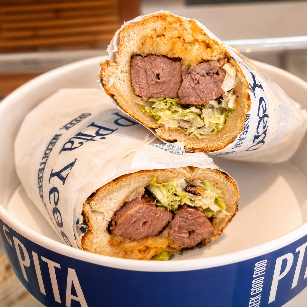 Pork Souvlaki Hero.