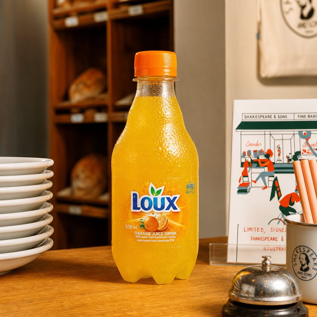 Loux Greek Soda.