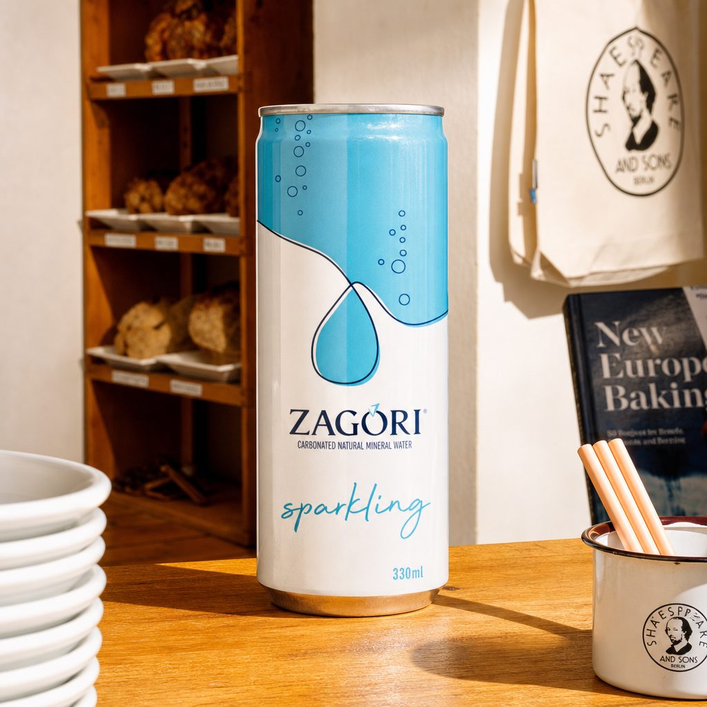 Zagori Sparkling Water 330ml.