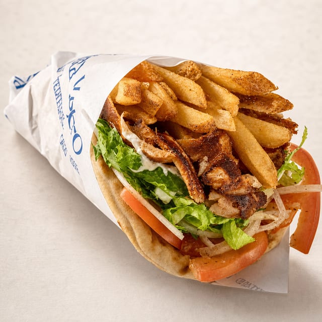 Chicken Yeero Pita.