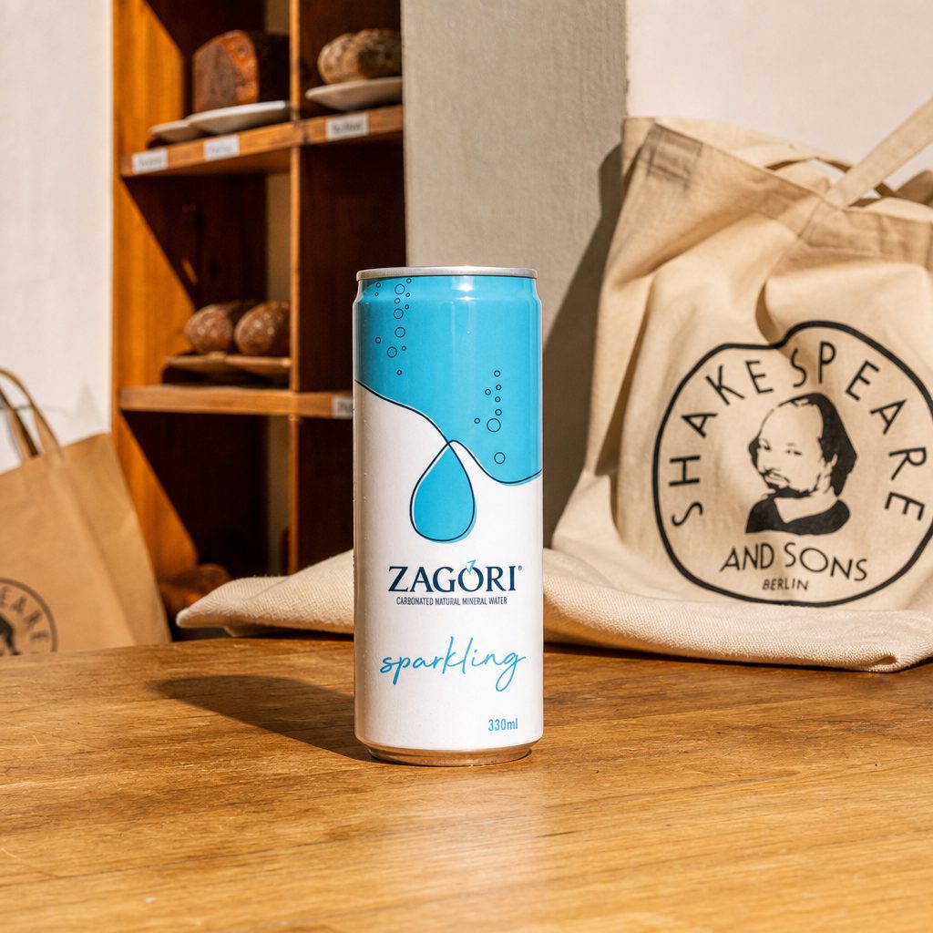 Zagori Sparkling Water 330ml.