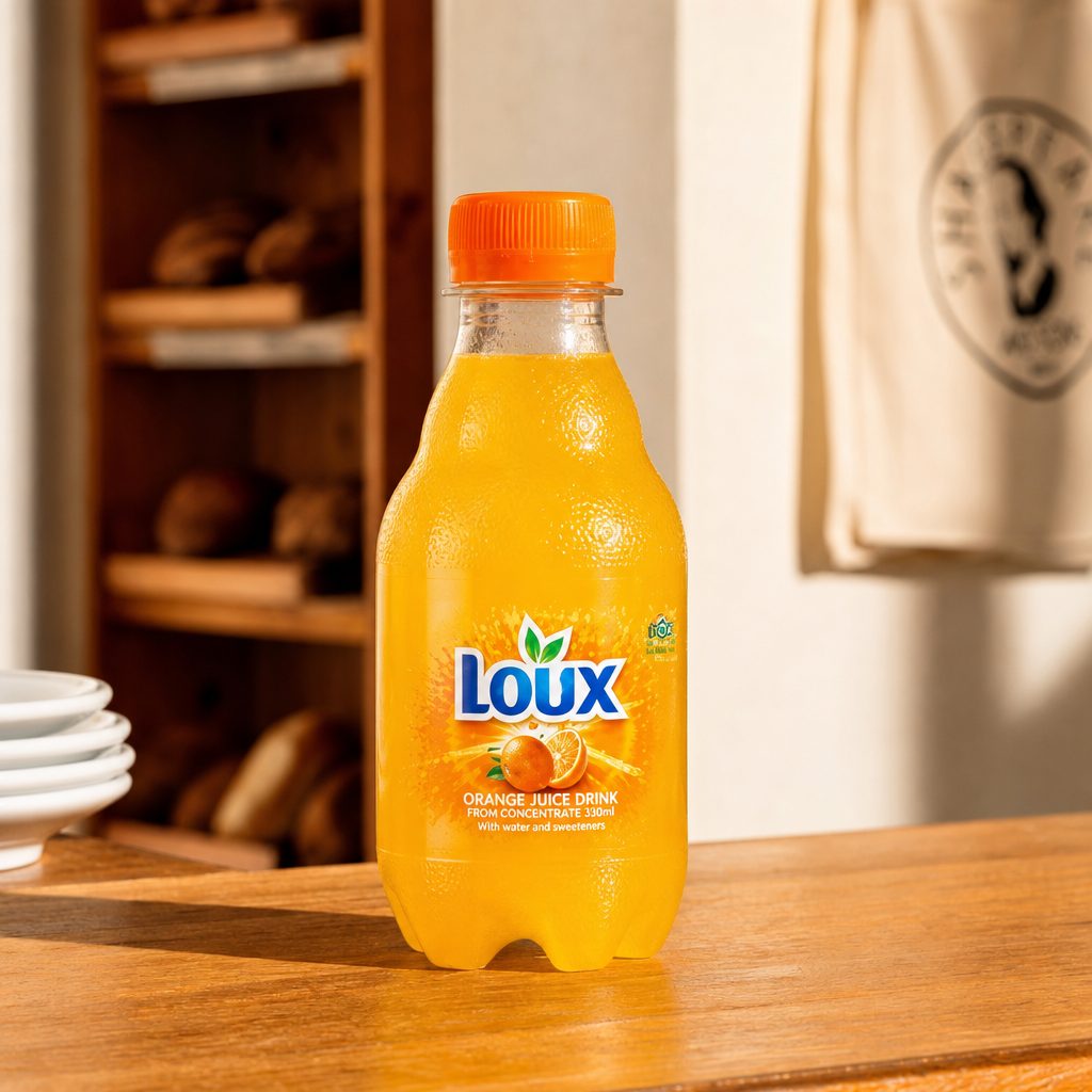 Loux Greek Soda.
