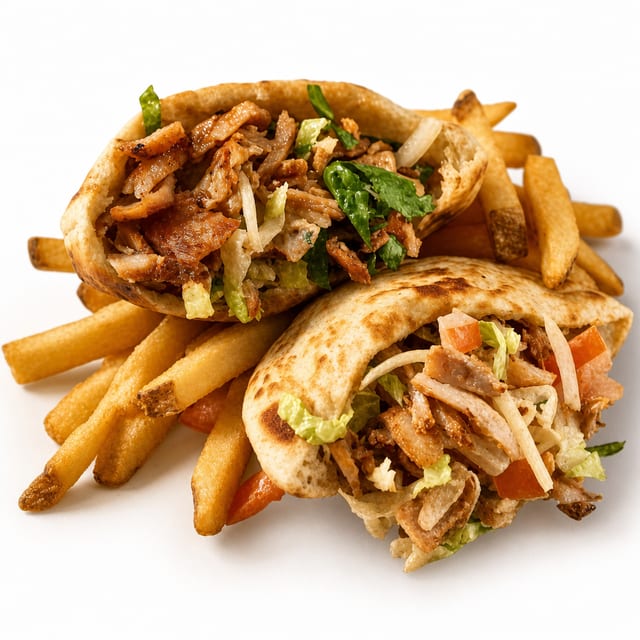 Chicken Souvlaki Pita Pocket.