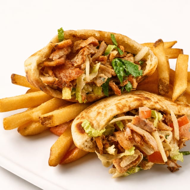 Plant-based Meatballs Pita Pocket.