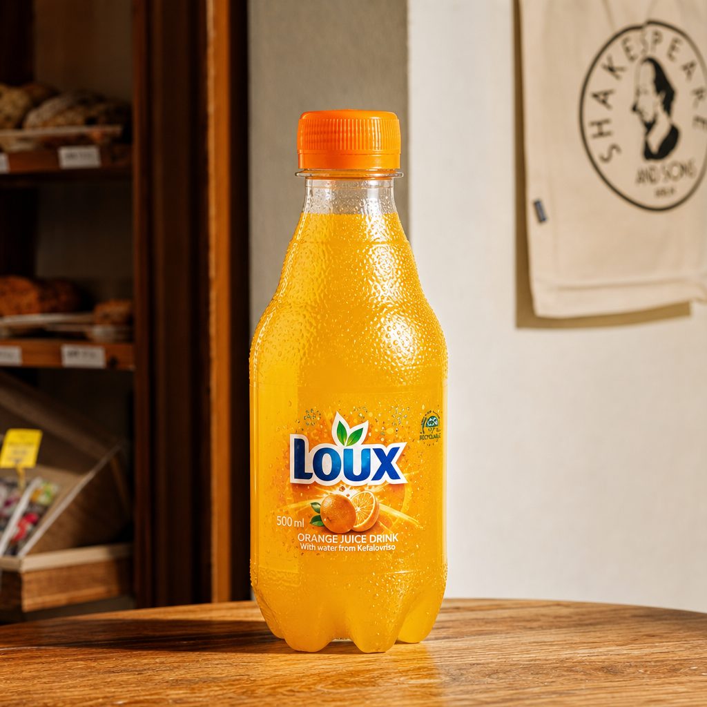 Loux Greek Soda.