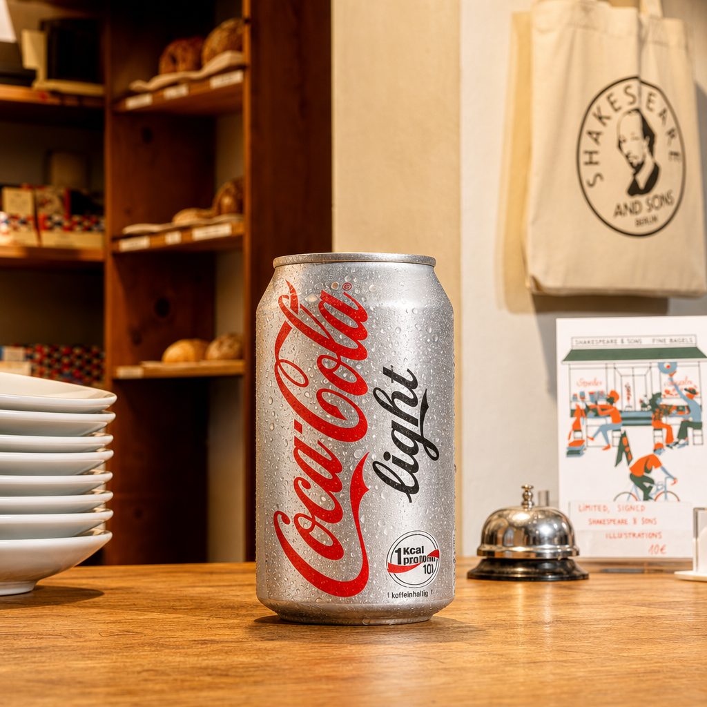 Coca Cola Diet.