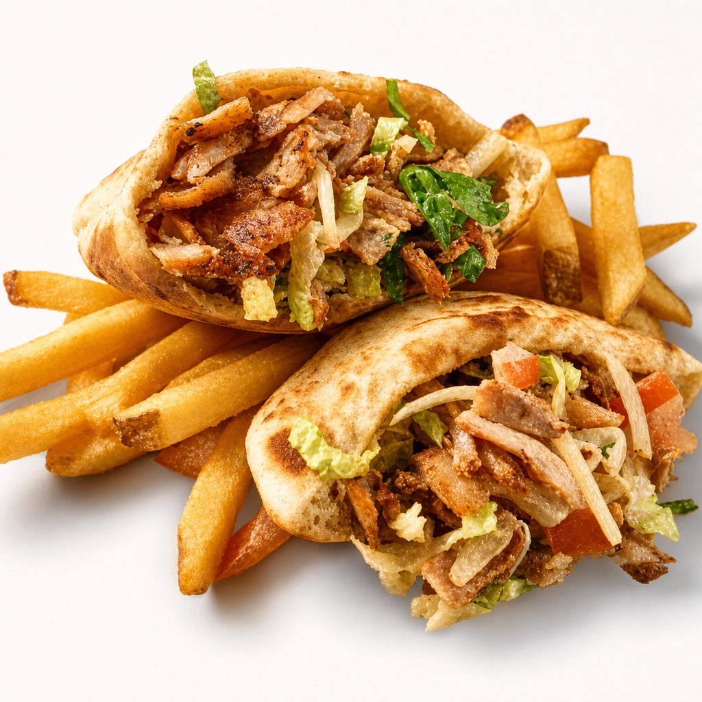 Chicken Yeero Pita Pocket.