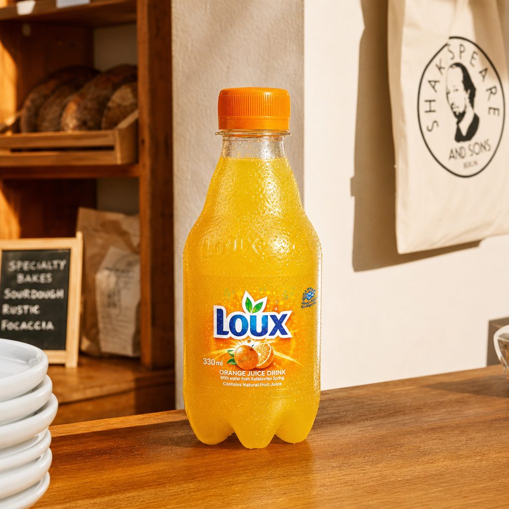 Loux Greek Soda.