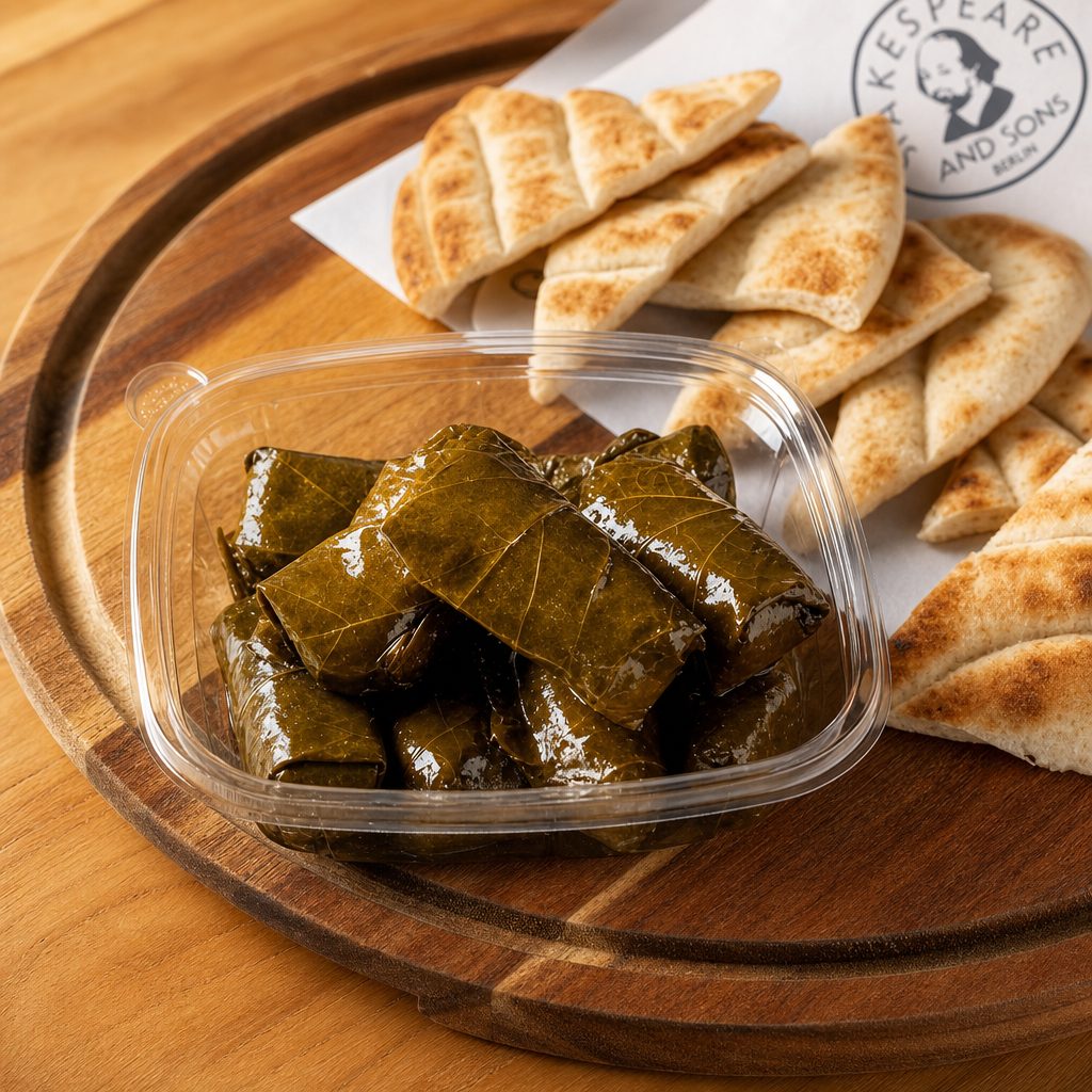 Stuffed Grape Leaves.